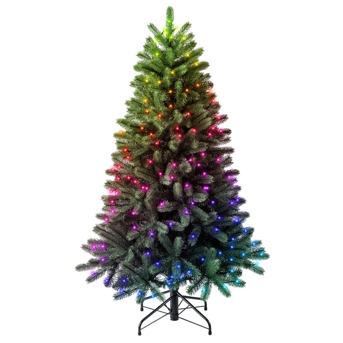Twinkly LED Christmas tree, RGB+W, 435 LEDs, 2.1m, IP20, app-controlle —  LEDs.de