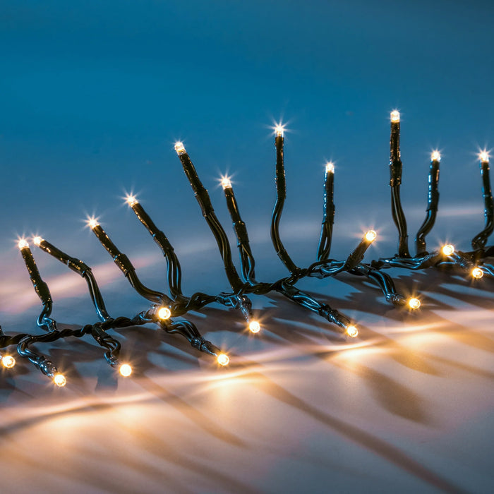 Lumineo LED fairy lights cluster, warm white, 27m • Fairy lights & nets