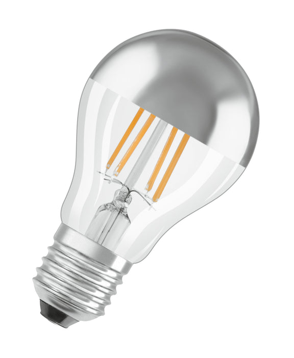 Osram LED STAR RETROFIT CLA 60, E27, Mirror silver • LED-Lampen